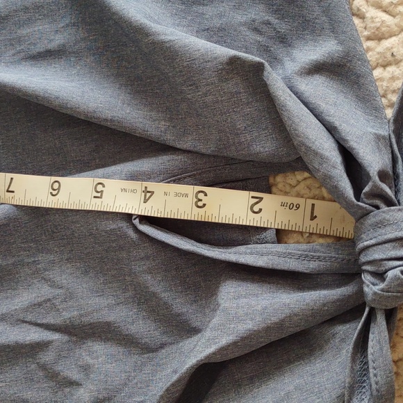 NWT Albion Size Small Tie Knot Waist Short Sleeve Top - Picture 9 of 14